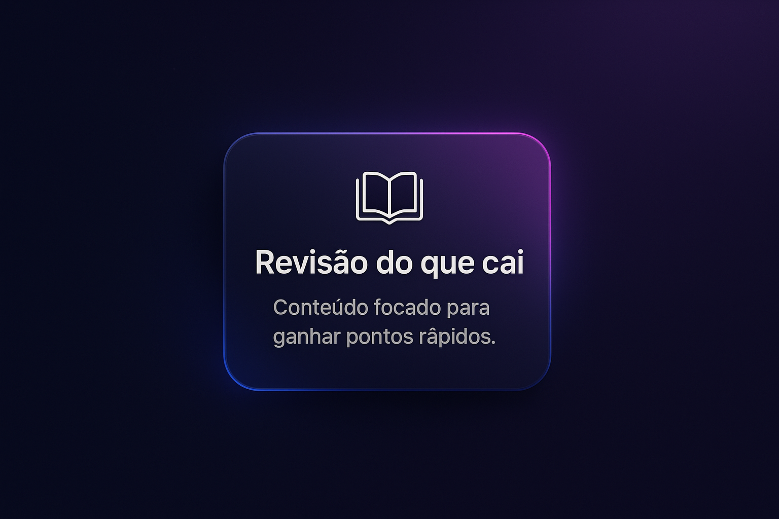 Revisão do que cai